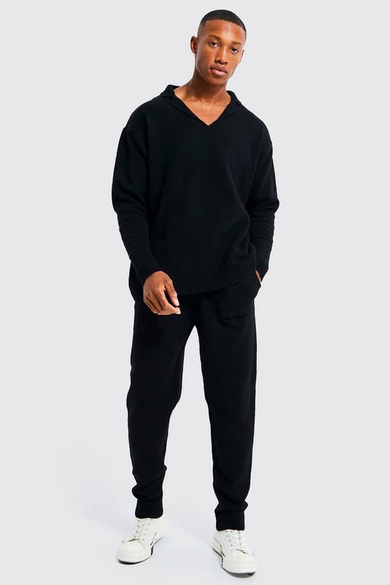 Oversize Polo-Trainingsanzug