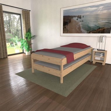 TUGA-Holztech Massivholzbett Stapelbett 
