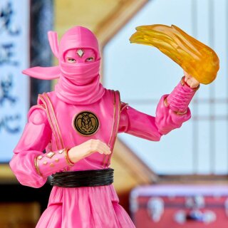 Power Rangers x Cobra Kai Ligtning Collection Actionfigur: Morphed Samantha LaRusso - Pink Mantis Ranger