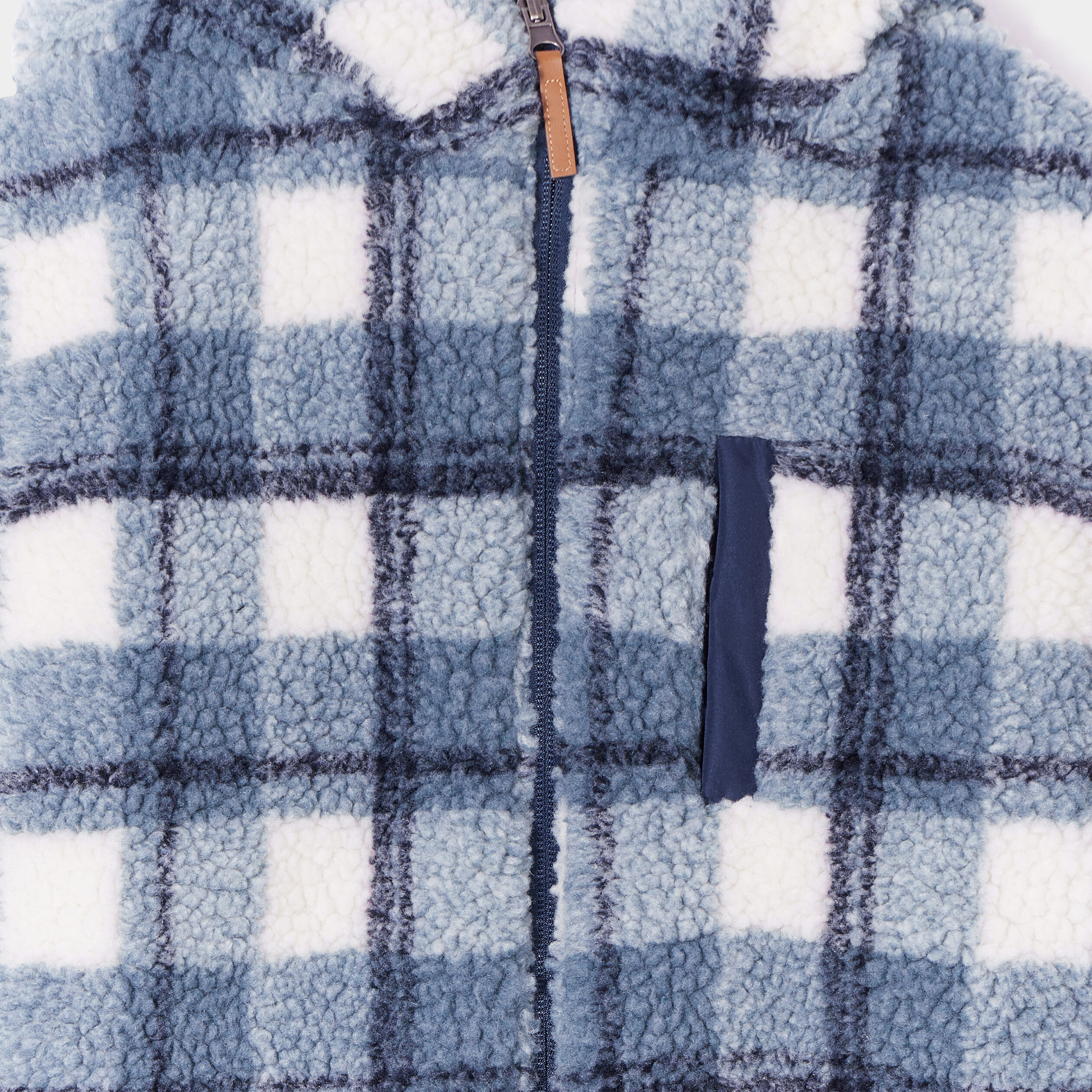 Blouson réversible à capuche Creeks bleu garçon | La Halle