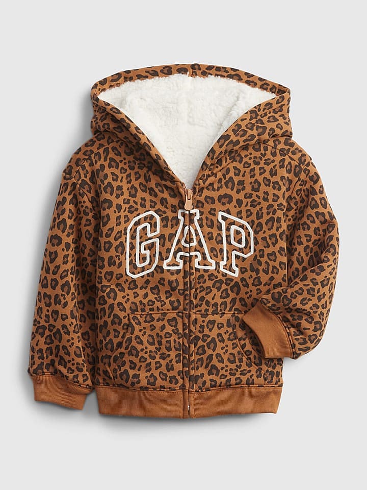 GAP Sweatjacke in Hellbraun günstig kaufen 104
