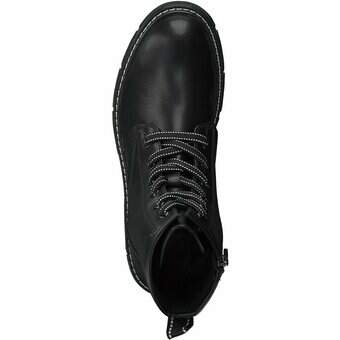 Marco Tozzi Schnürstiefelette in schwarz