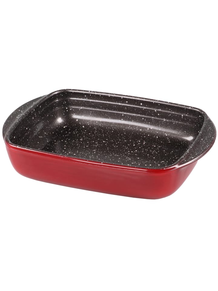 Stoneline Auflaufform Eckig 23x15 cm in Rot günstig kaufen onesize