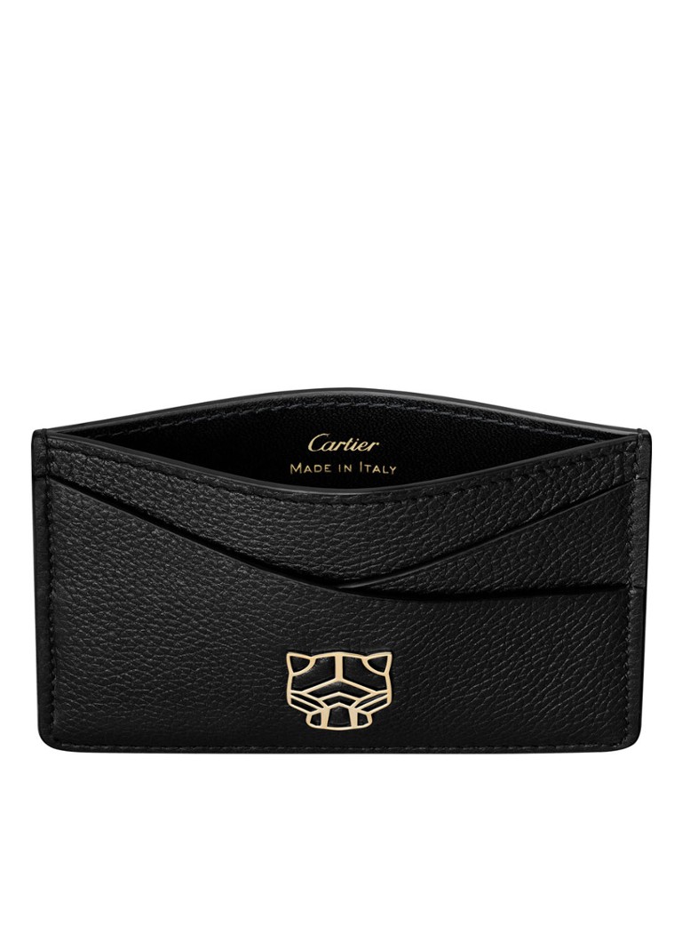 Cartier Panthère de Cartier Husă pentru carduri din piele de vițel CRL3002049