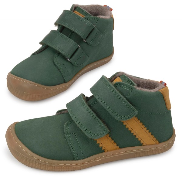 Koel bare ~ David MidCut Klettschuh Wollfleece ~ Green