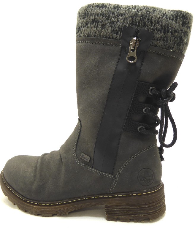 RIEKER Stiefeletten grau