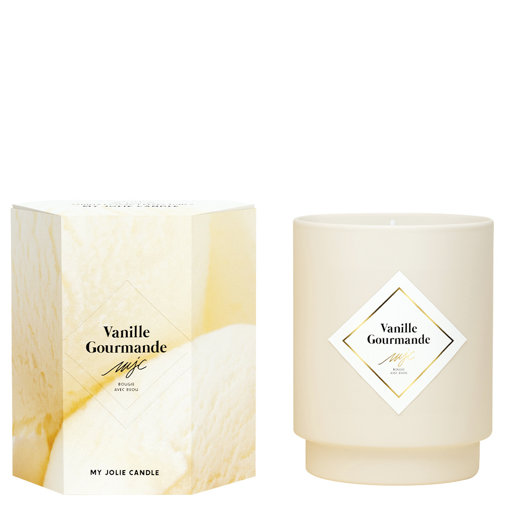 my jolie candle Bougie bracelet or vanille gourmande Bougie