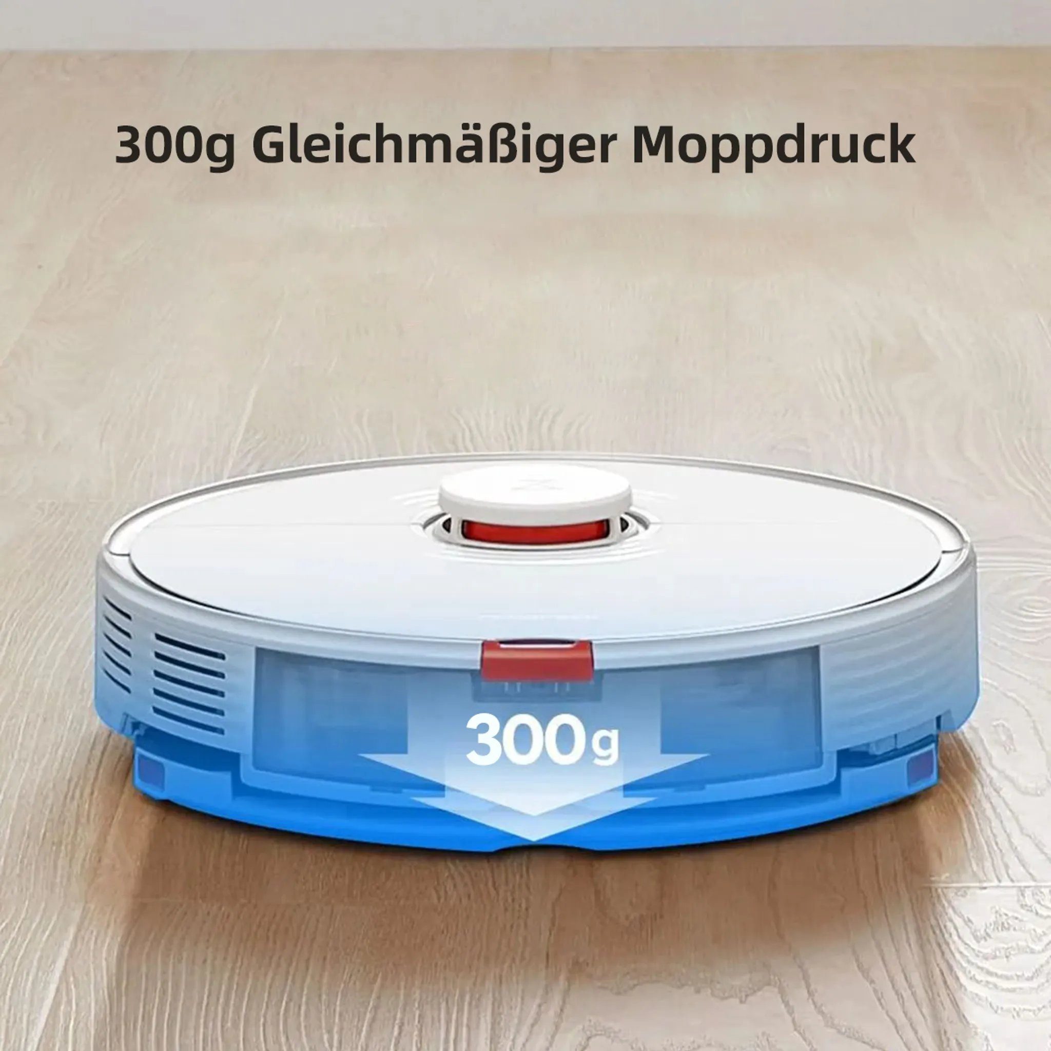 Roborock Saugroboter Q7 MAX+, 58 W, 4200Pa, Mit Wischfunktion, Saugstation, automatischer Entleerung, LIDAR-Navigation, Intelligente Kartendarstellung, Sprach-/App-Steuerung, S5 MAX-Update