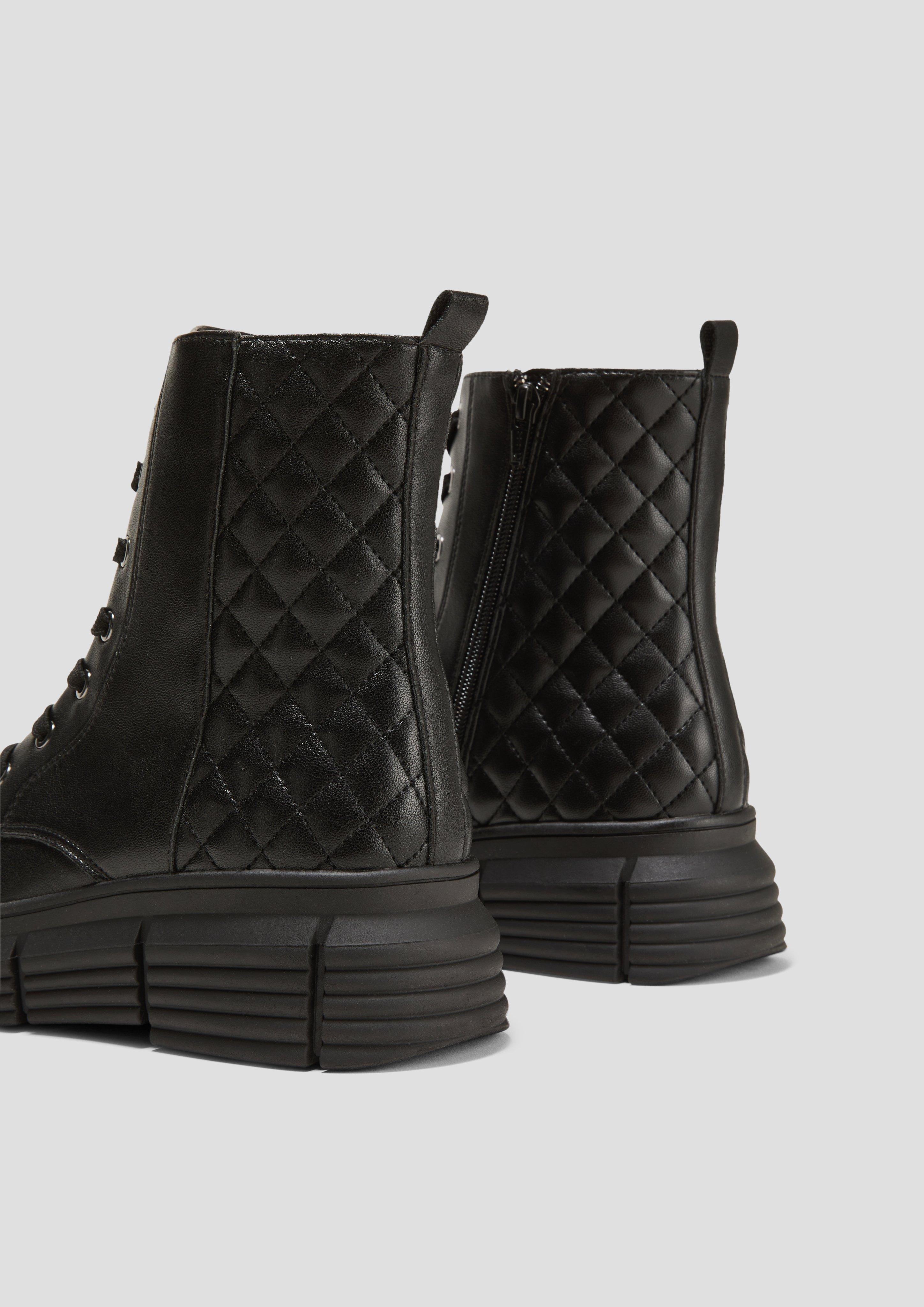 Stiefel mit Steppmuster  6008540-001