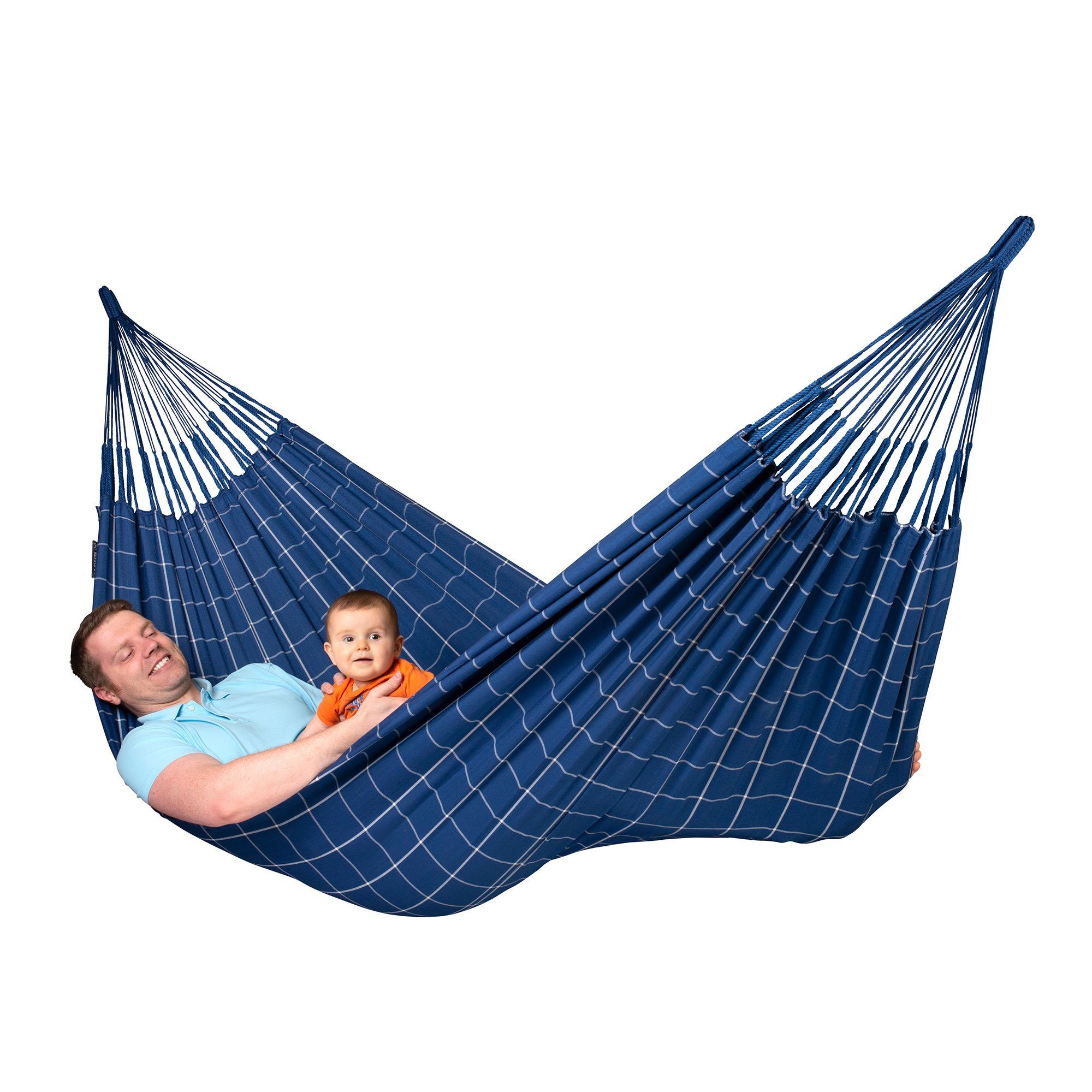 La Siesta Hängematte Brisa Marine - Klassische Doppel-Hängematte Outdoor- LA SIESTA, Hochwertige Qualität