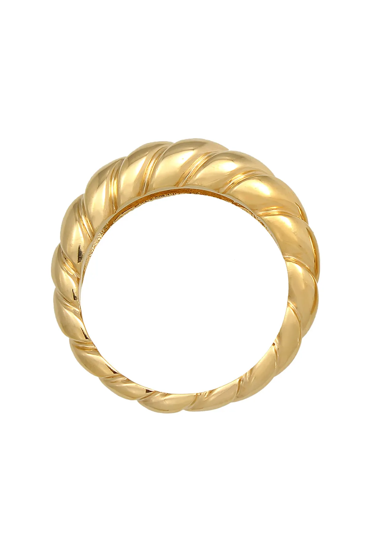ELLI  Ring - Goldfarben - Ohne Stein