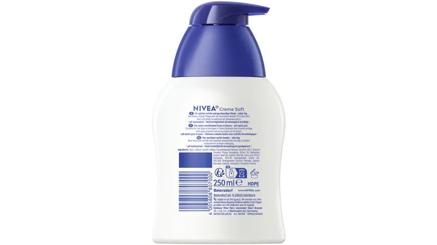 NIVEA Pflegeseife Creme Soft 250 ml