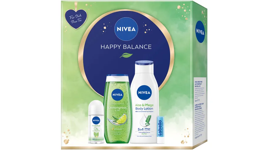 NIVEA Geschenkset Happy Balance