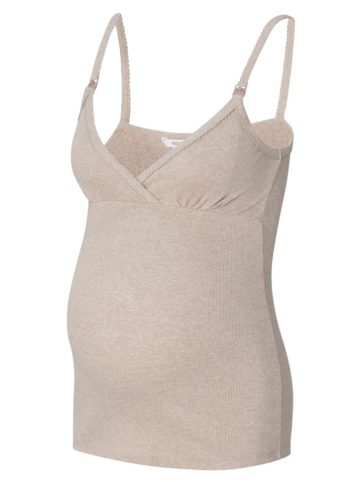 Noppies Still-Schlaftop Maja in Taupe Melange günstig kaufen