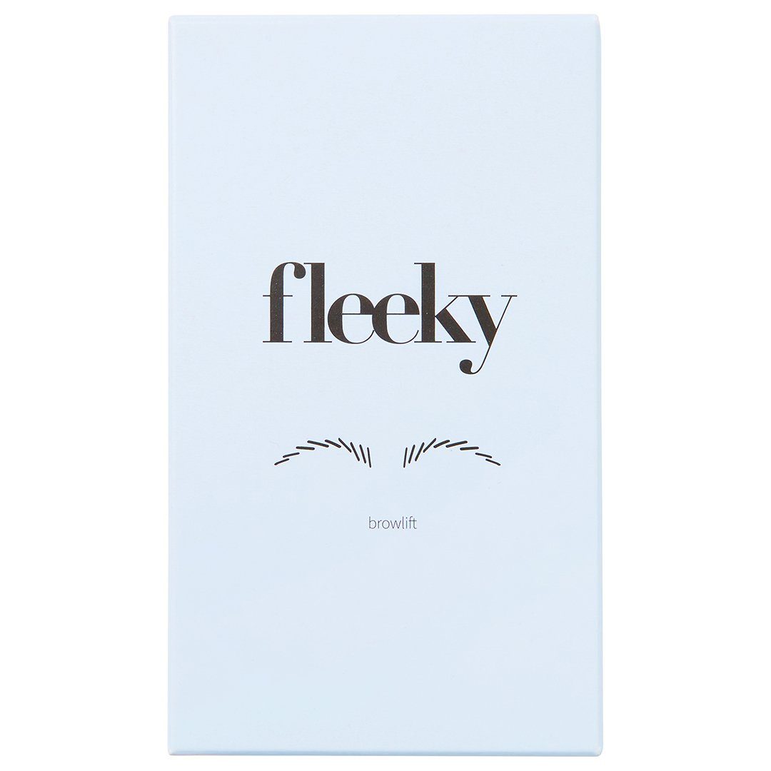 fleeky Augenbrauen-Kosmetika Browlift Kit - Augenbrauenlaminierung Set, Vegan, Tierversuchsfrei, Sachets made in EU