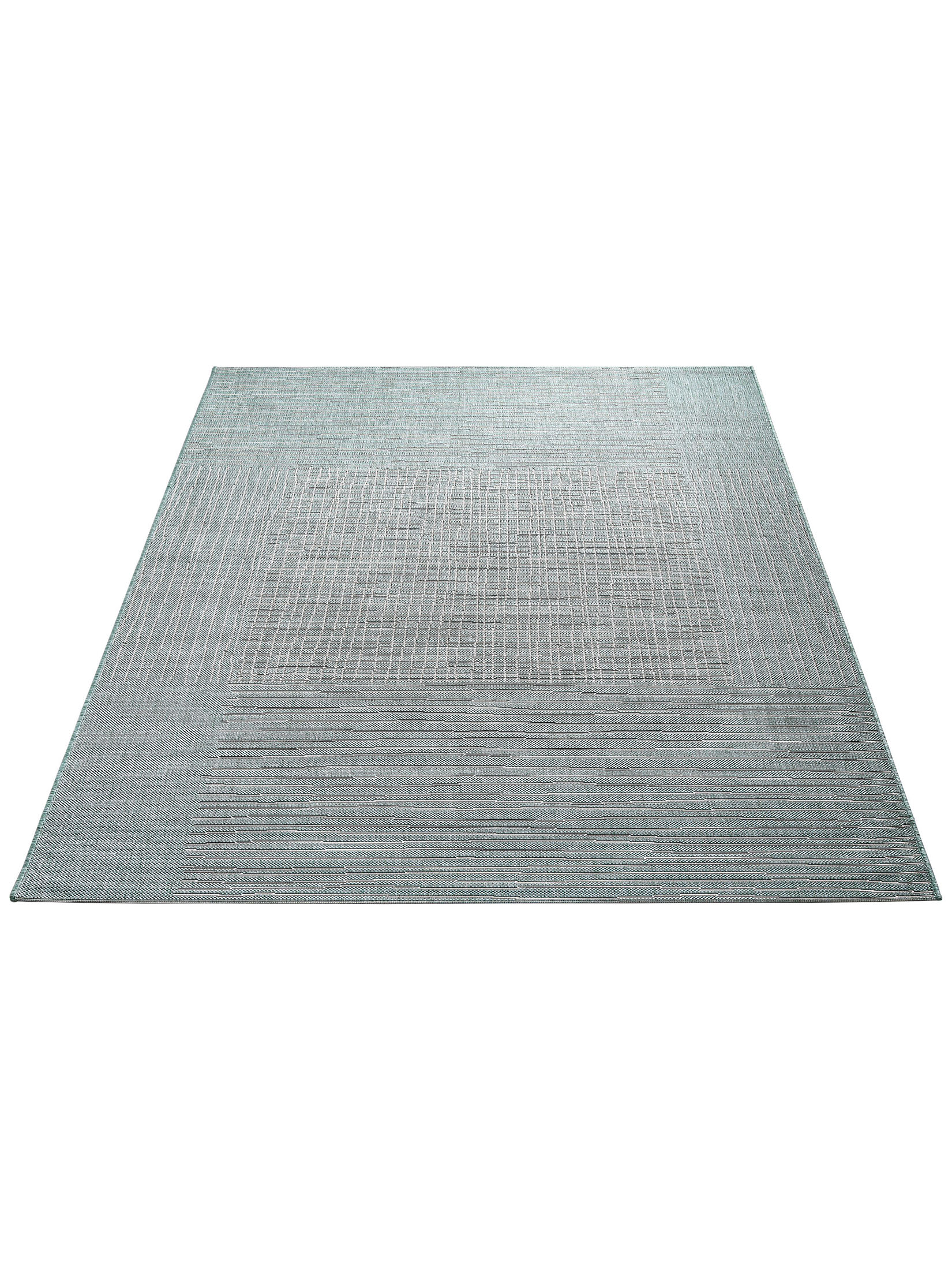 Borgsum Moderner Teppich, Grün