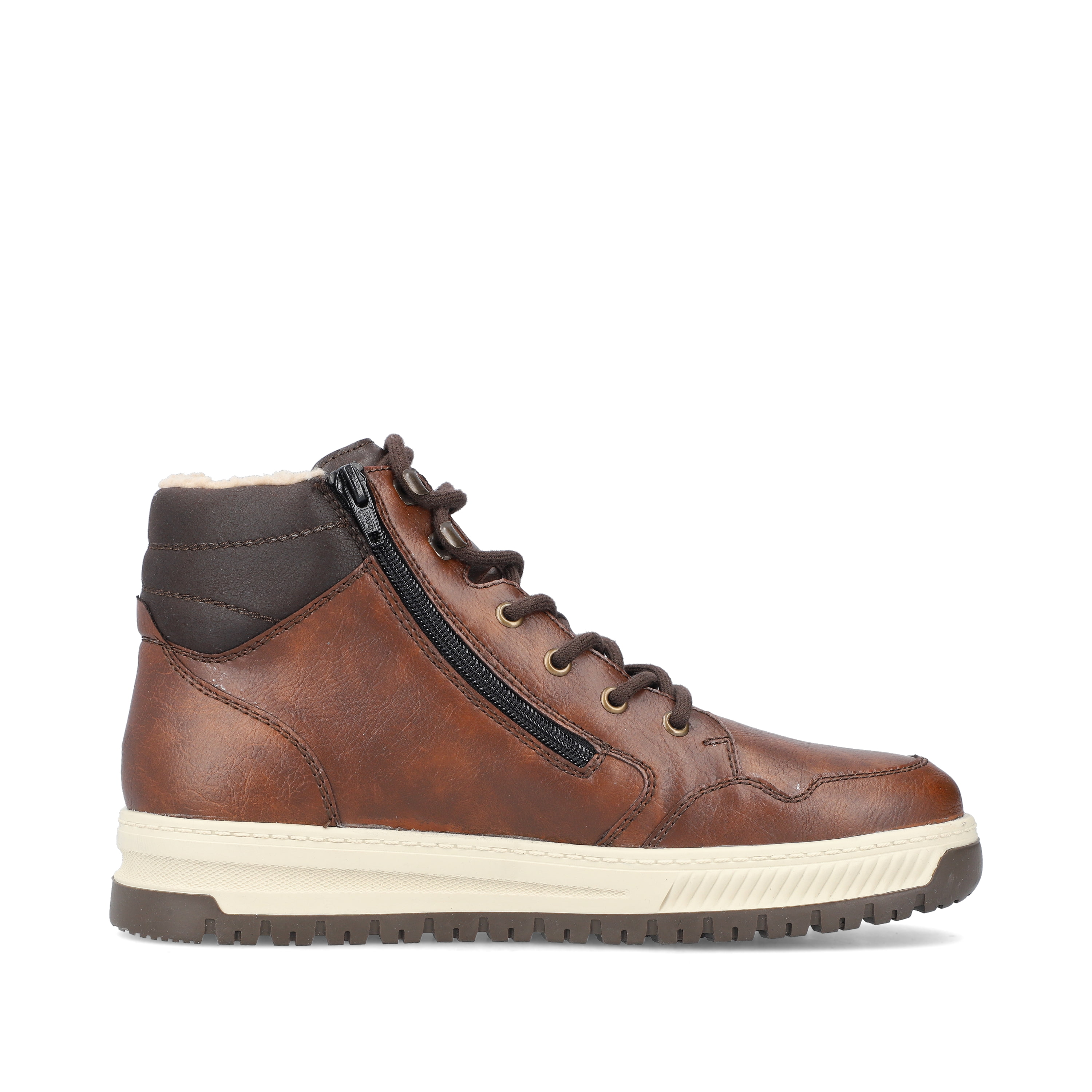 Rieker Herren Schnürstiefel nussbraun