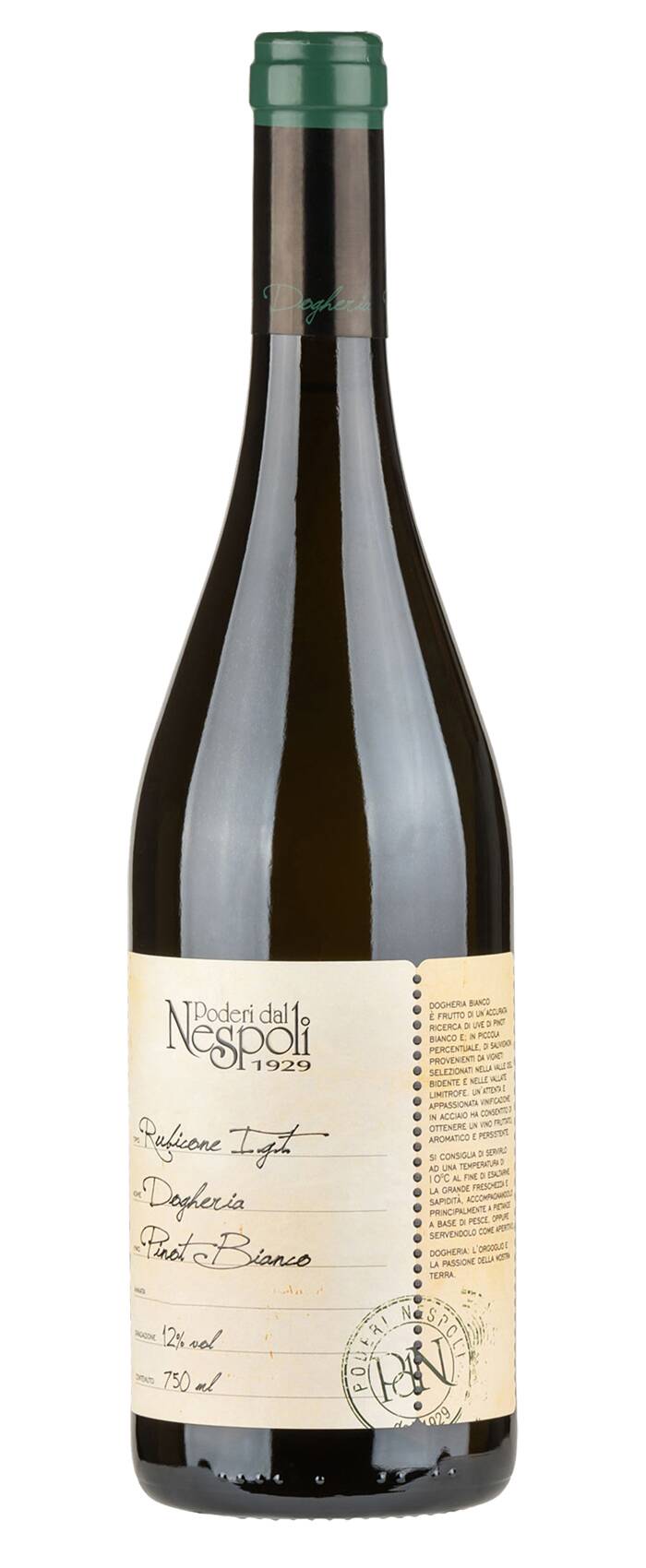 Weingut Poderi dal Nespoli Dogheria Rubicone Pinot Bianco 2021