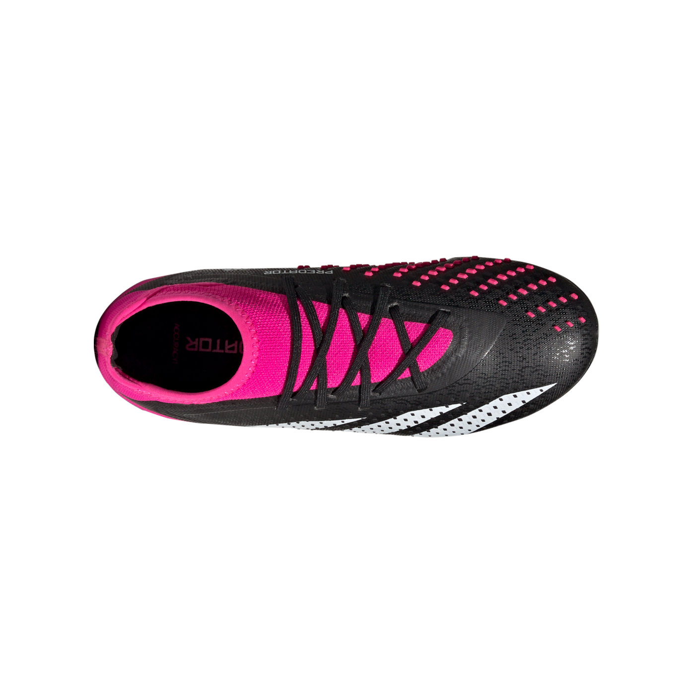 adidas Predator Accuracy.1 FG Own Your Football Kids Schwarz Weiss Pink
