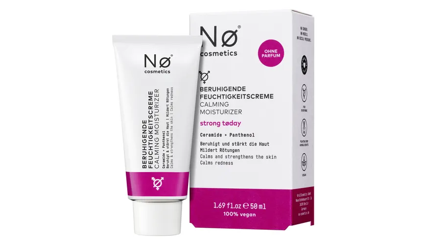 Nø Cosmetics strong today Beruhigende Feuchtigskeitscreme 50 ml