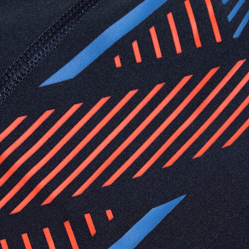 BADEHOSE TECH PNL ASHT AM NAVY/ORANGE