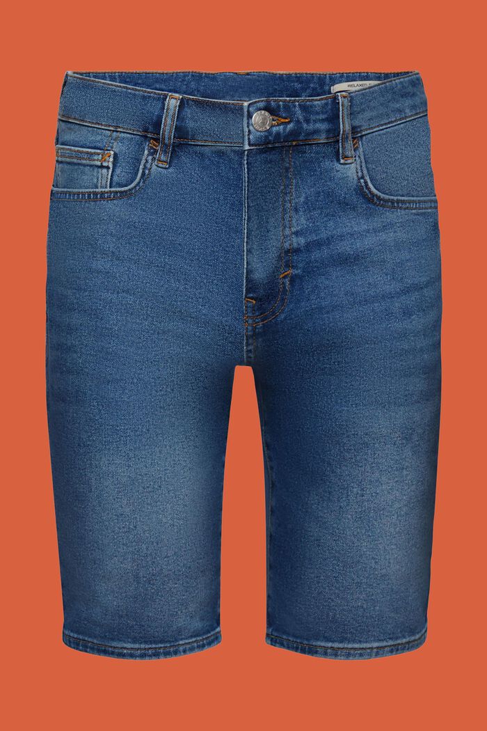 Lockere Jeansshorts in schmaler Passform