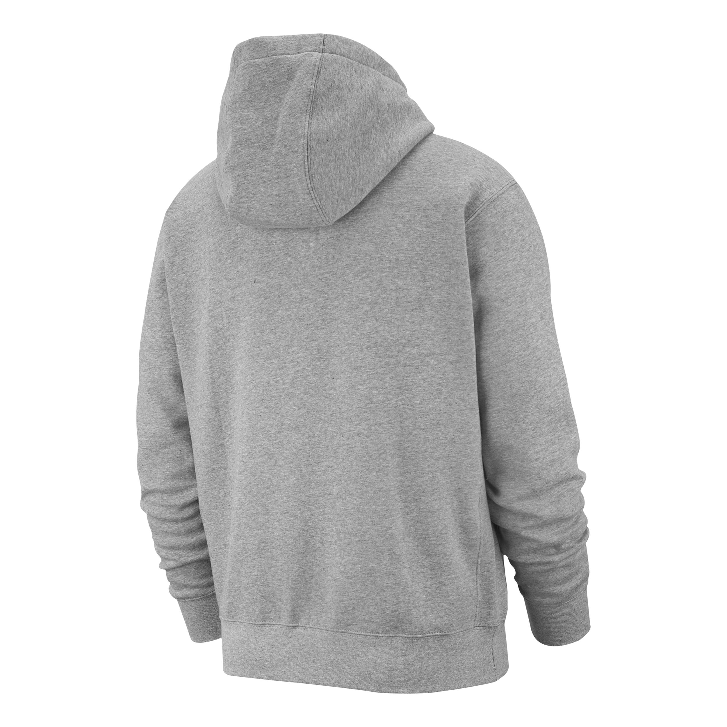 Sportswear Club Sweatjacke Herren - Hellgrau, Weiß