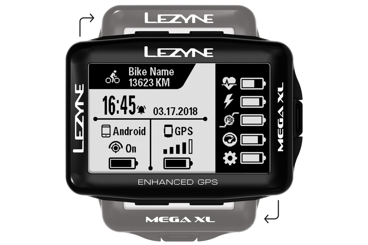 Lezyne Mega XL GPS Computer