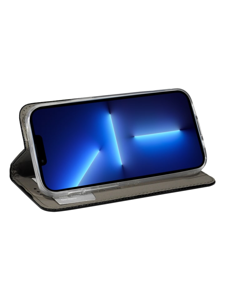 COFI 1453 Smart Magnet Tasche Hülle Flip Cover in Schwarz günstig kaufen S