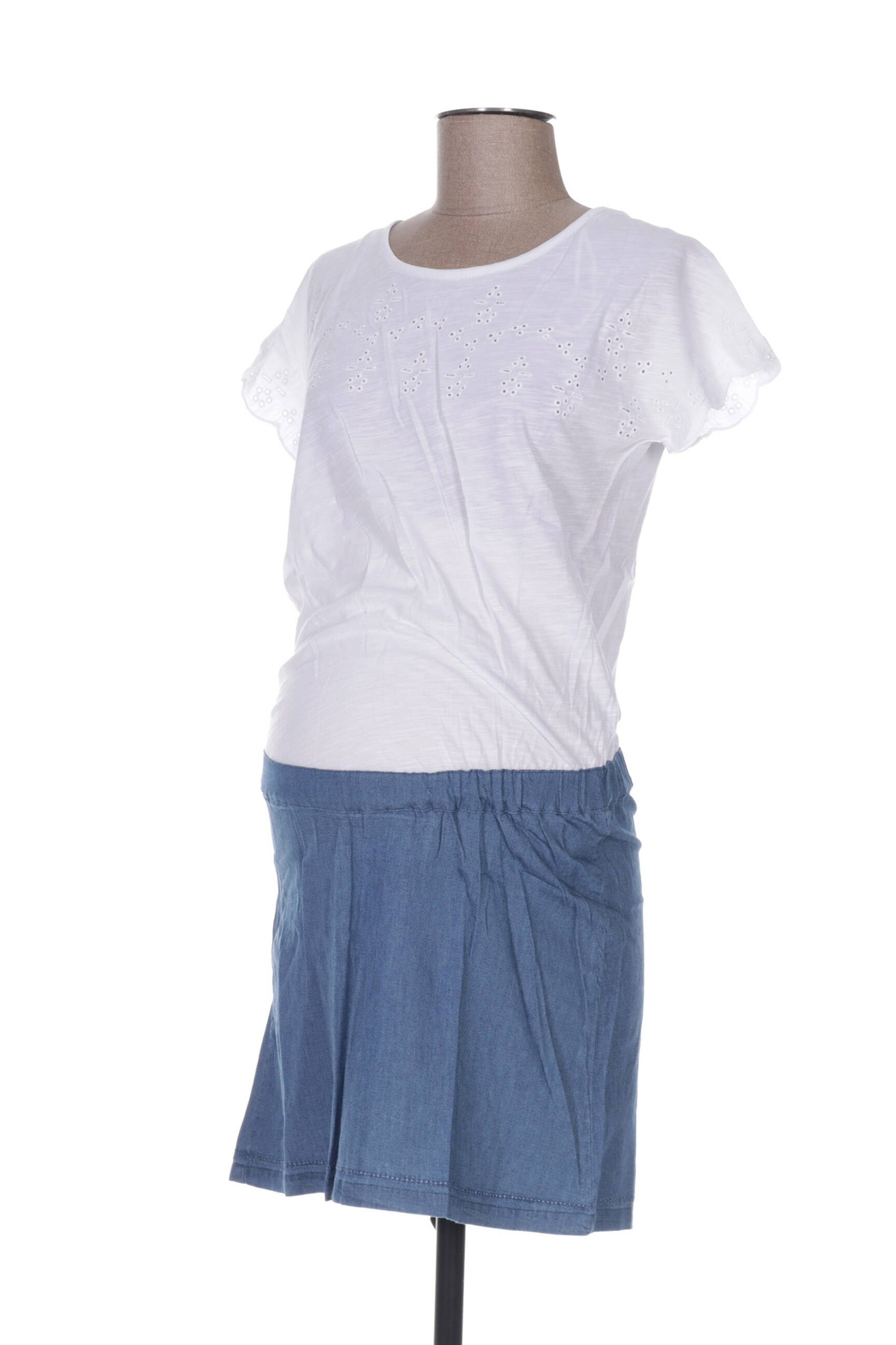 Colline Robes Maternite Femme couleur bleu