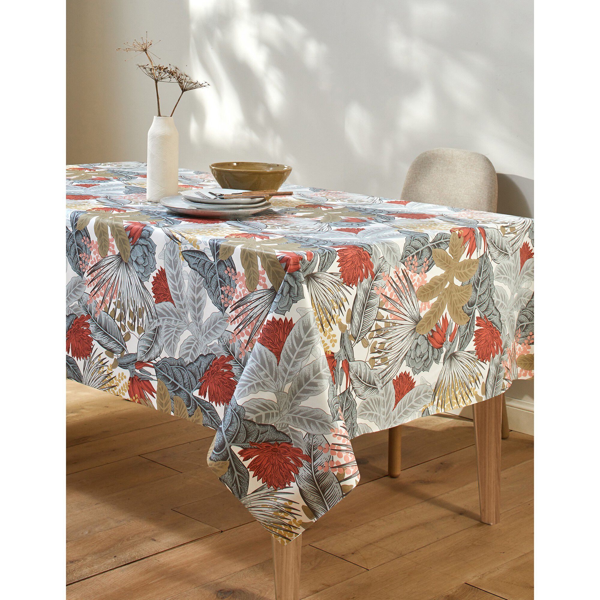 Nappe toile cirée imprimé Anne