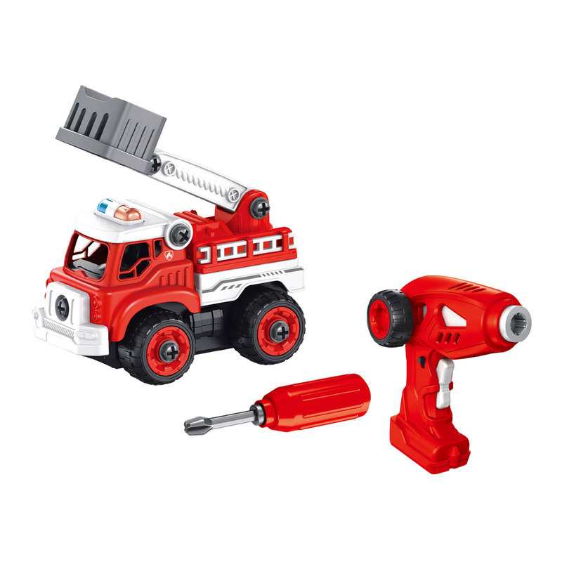 Camion de pompier télécommandé à construire Buki