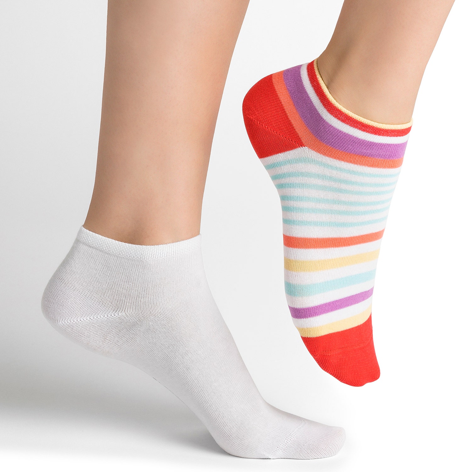 2 paires de chaussettes courtes BLEUFORET Pointure 37-41