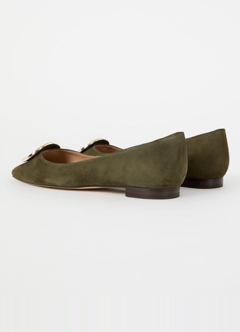 Balerina din piele intoarsa LKBennett Lisette