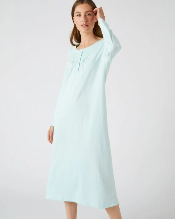 Lot de 2 chemises de nuit jersey manches longues