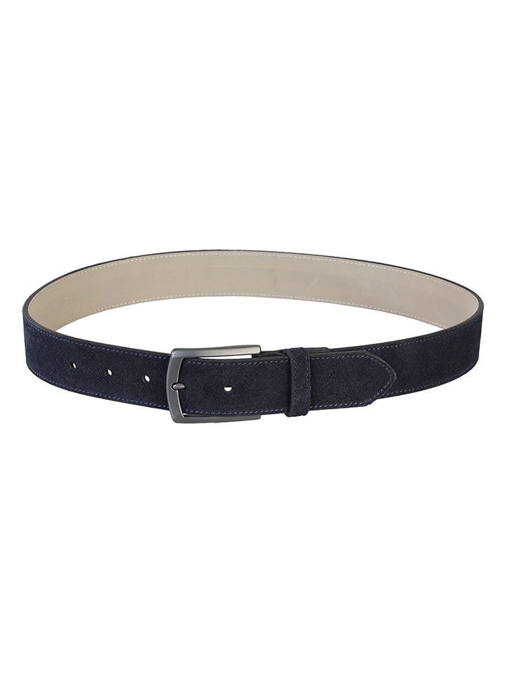 New G.O.L Leder-Gürtel in Dunkelblau günstig kaufen