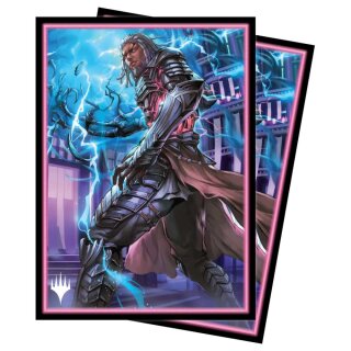 UP - Standard Sleeves for Magic: The Gathering - Kamigawa Neon Dynasty V3 (100)