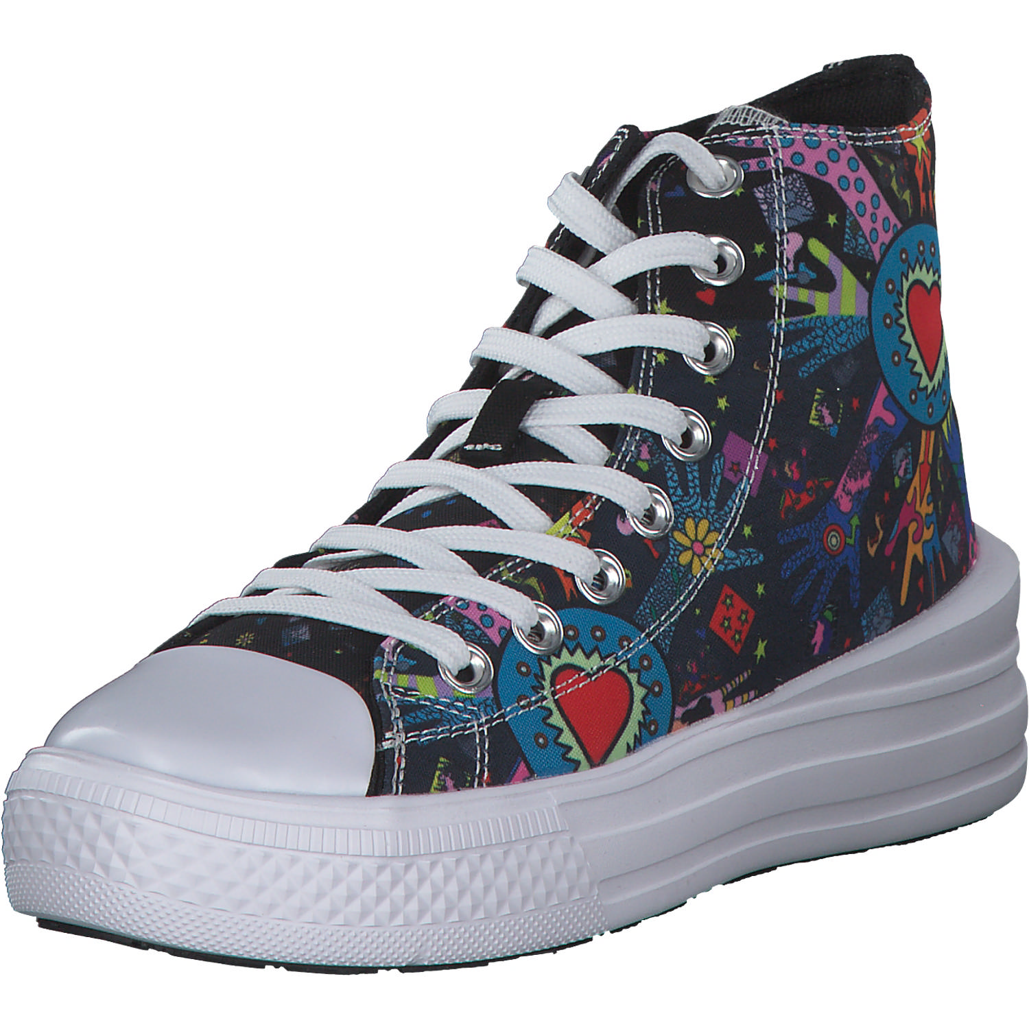 Dockers 50VL202, Sneakers High, Damen, Schwarz