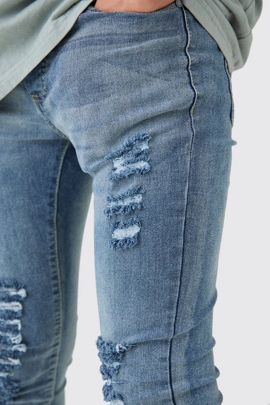 Super Skinny Jeans mit Rissen