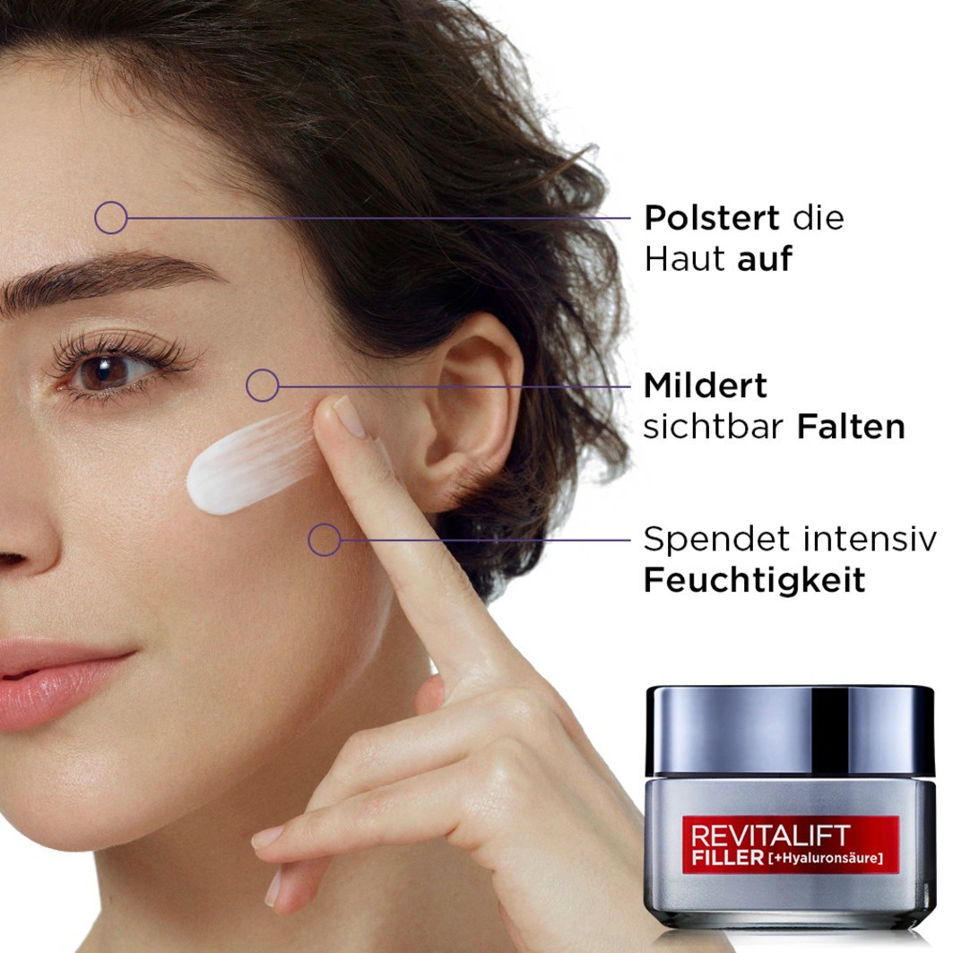 Filler Anti-Aging Tagescreme mit Hyaluronsäure