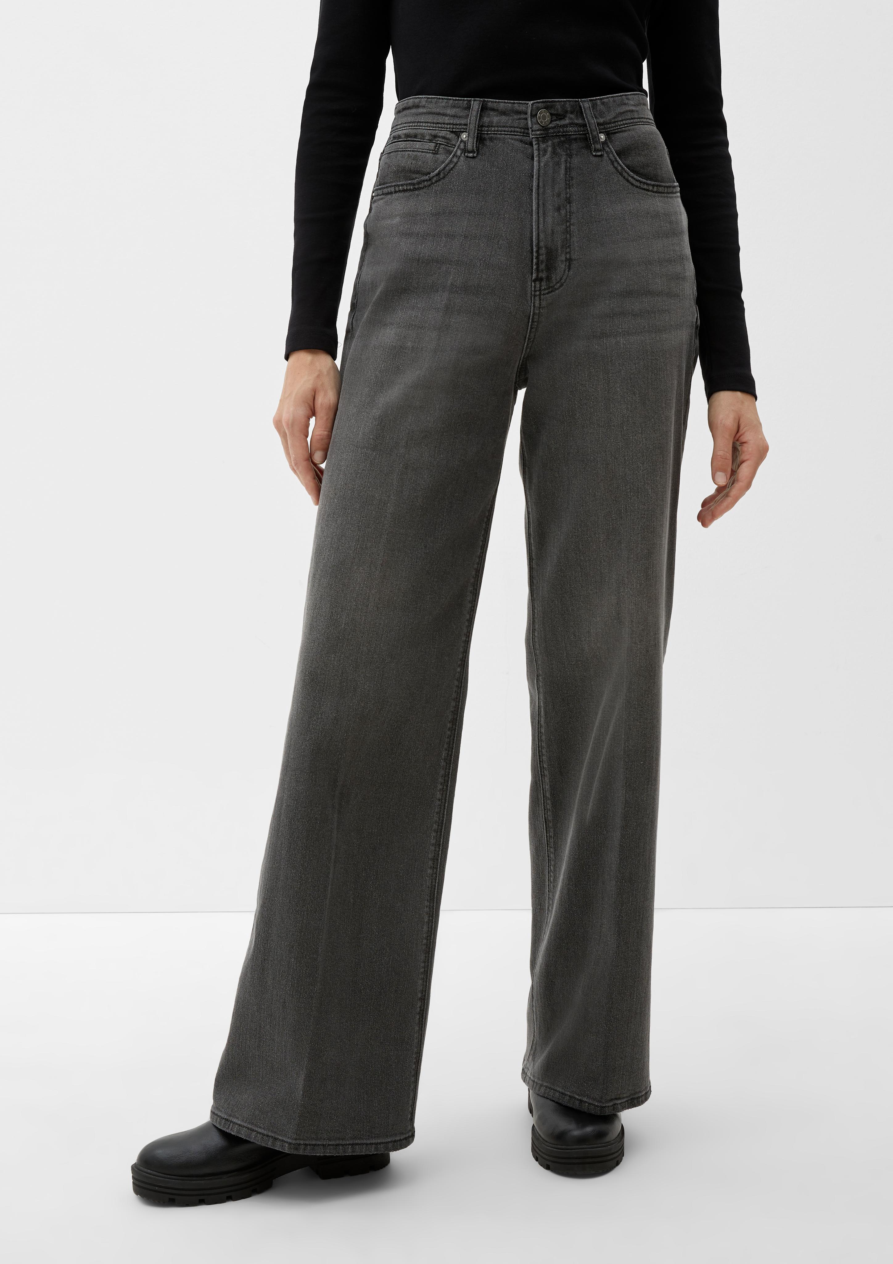 Suri: Wide leg-Jeans mit Glitzergarn  2125412-96Z6