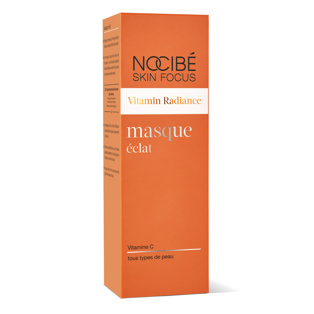 Nocibé Skin Focus - Vitamin Radiance Masque Visage Eclat Vitamine C