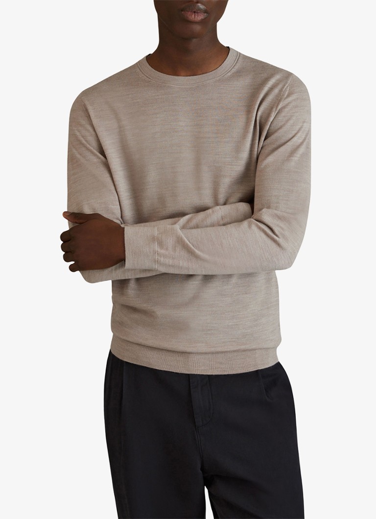 Reiss Wessex fine-knit wool pullover