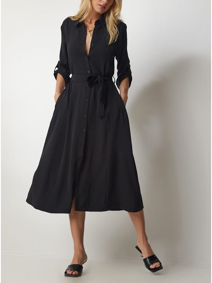 LA Angels Kleid in Schwarz günstig kaufen