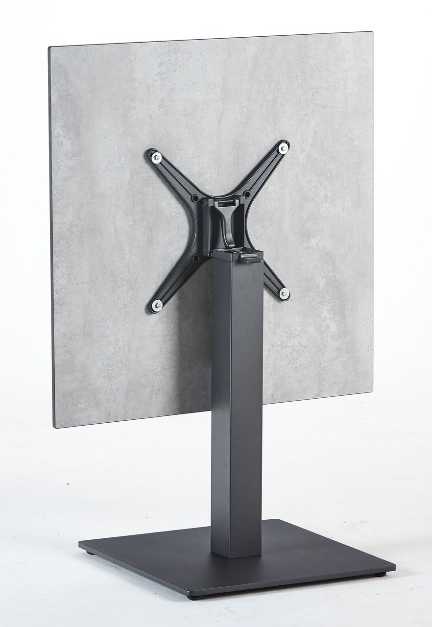 BEST Tisch Cervia 80x80cm anthrazit/HPL