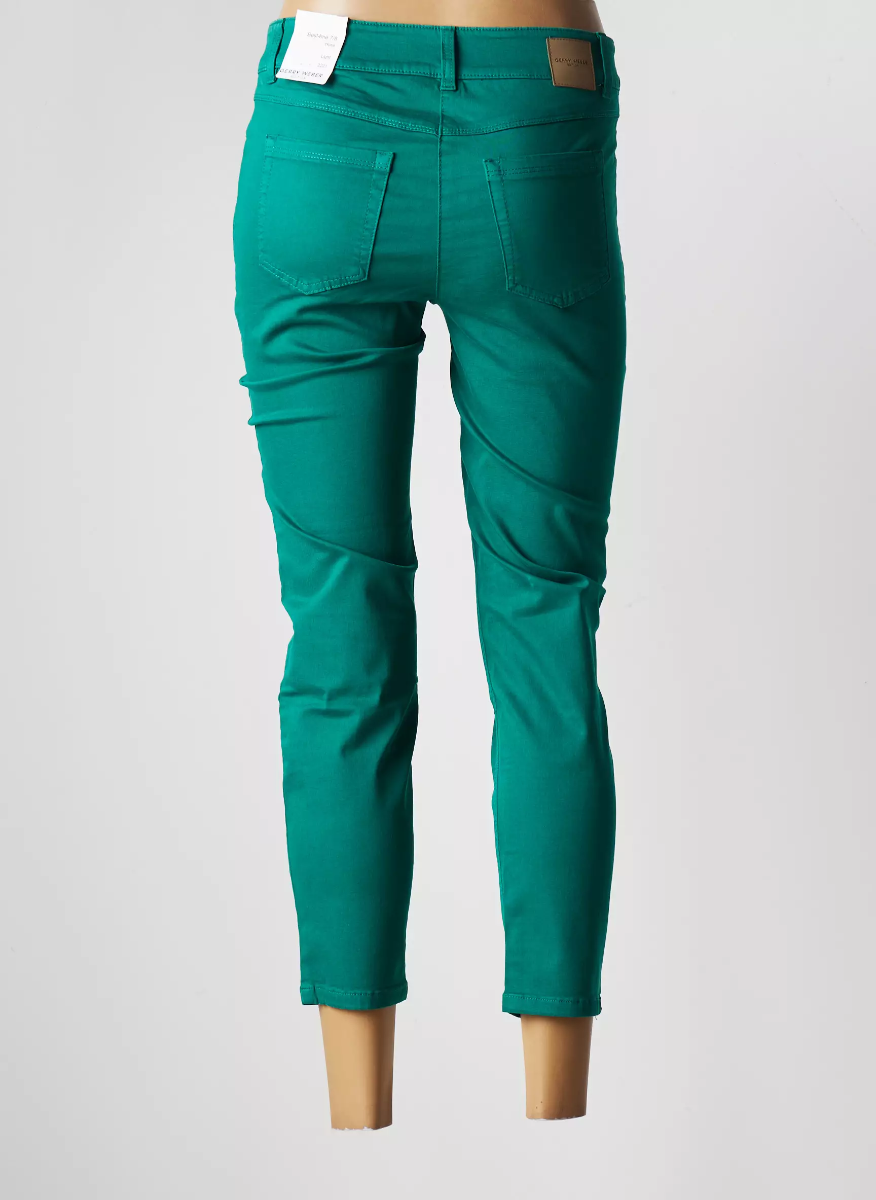 Gerry Weber Pantalon7 8 Femme couleur vert