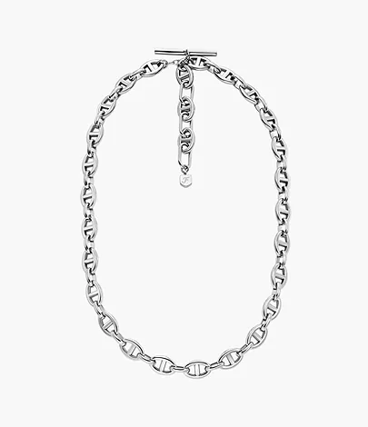Fossil Kette Heritage D-Link Edelstahl
