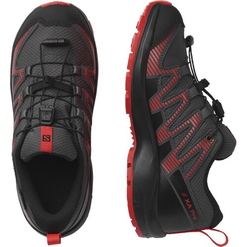 KINDER MULTIFUNKTIONSSCHUHE SHOES XA PRO V8 CSWP J MAGNET/BLACK/PORD