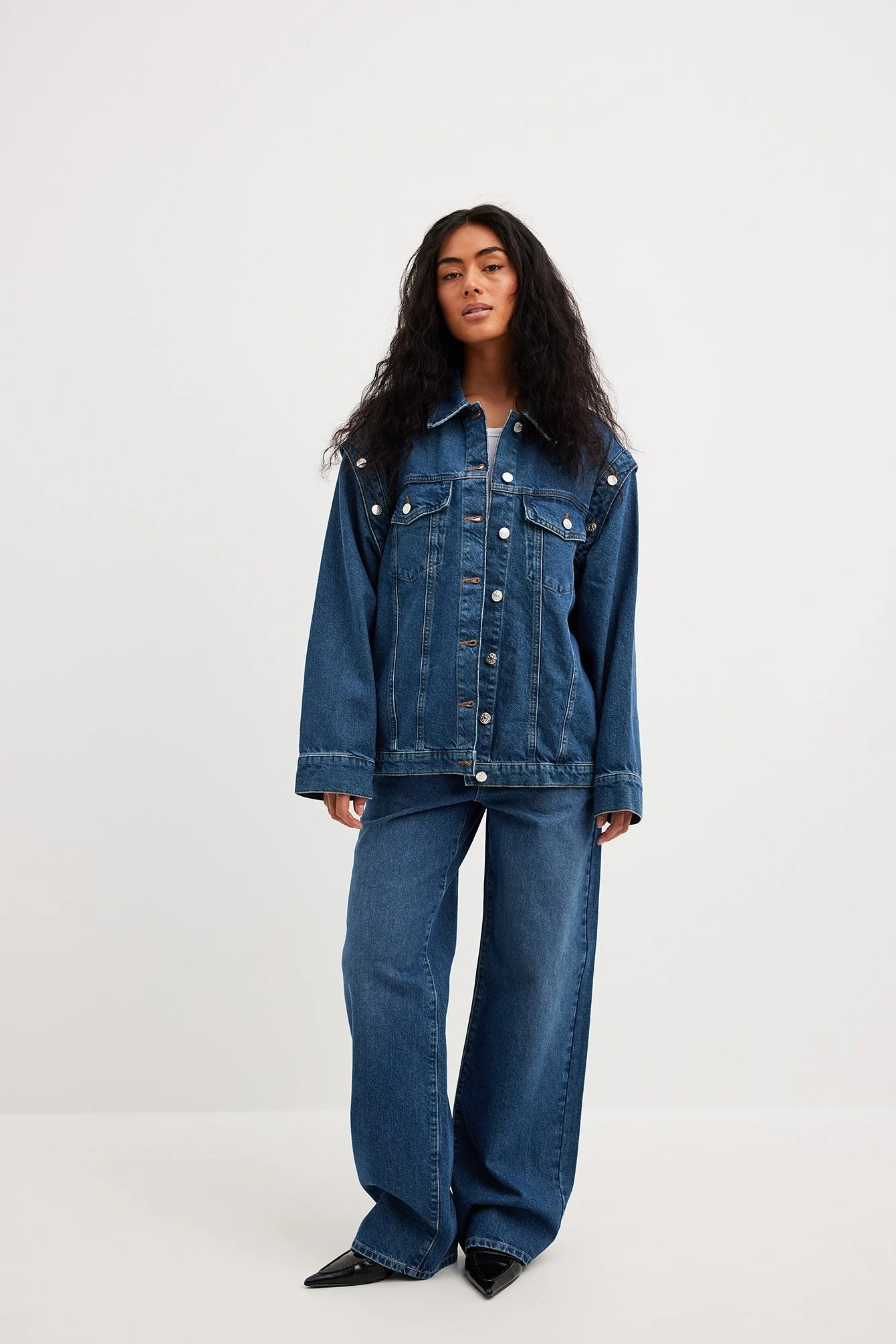 Recycelte Jeansjacke