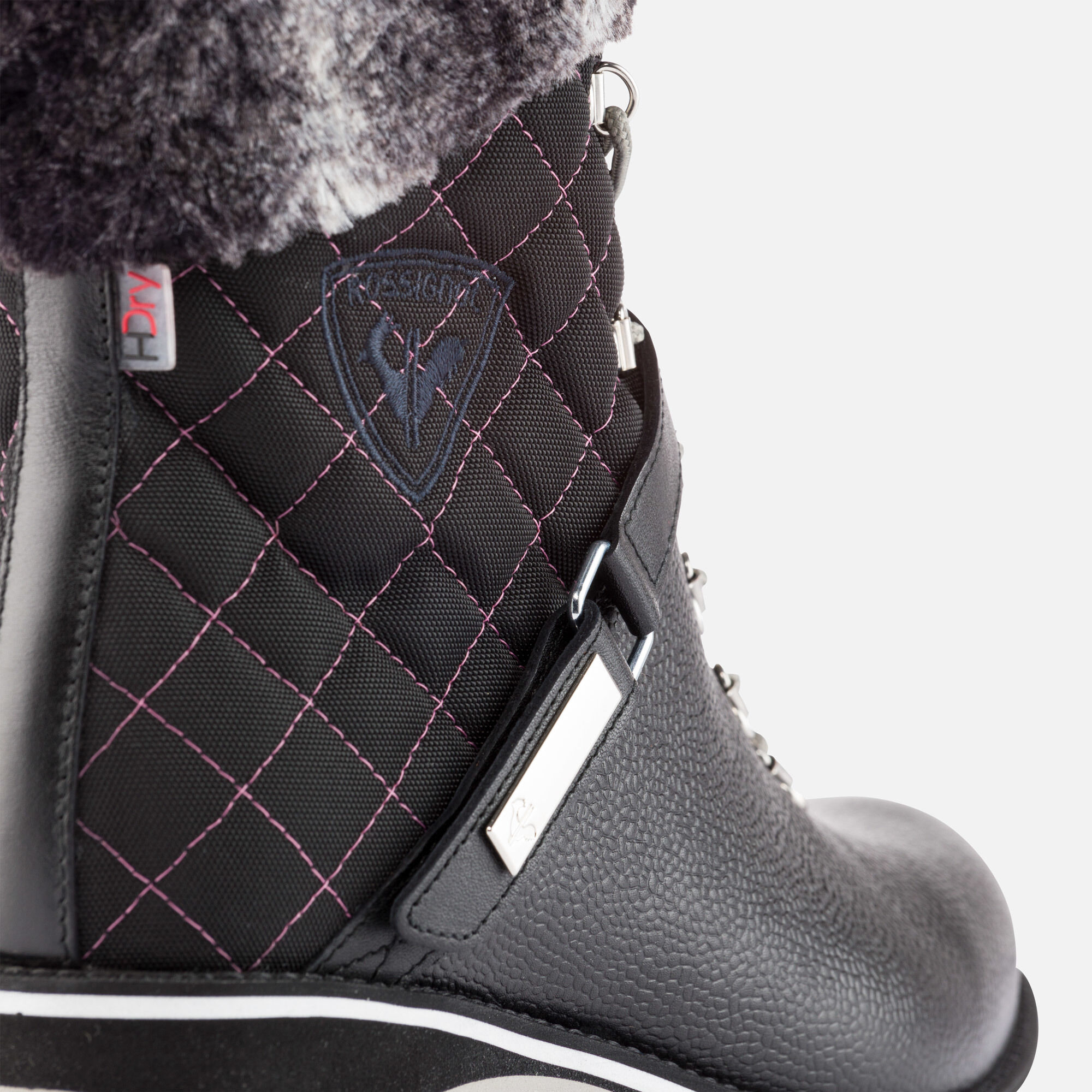 Bottes noires 1907 Megeve Femme